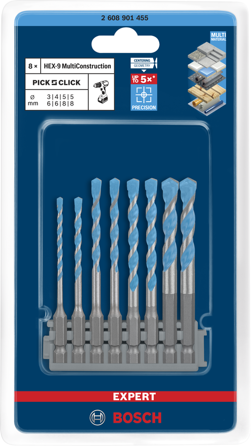 Set EXPERT HEX-9 Multi Construction
