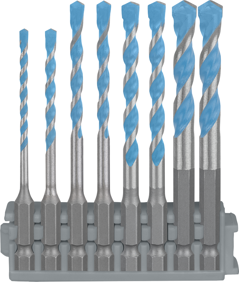 Set mata bor Bosch EXPERT HEX-9 MultiConstruction.