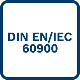 Alat tersertifikasi sesuai standar DIN EN/IEC 60900