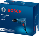 Kemasan bor putar Bosch GBM 400.