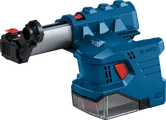 Penghisap debu Bosch GDE 18V-12 dengan filter HEPA.