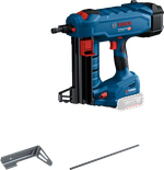 Paku tanpa kabel Bosch GNB 18V-38 dengan motor tanpa sikat.