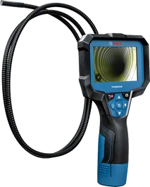 Kamera inspeksi Bosch GIC 12V-4-23 C dengan layar 4,3 inci.