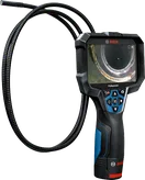 Kamera inspeksi Bosch GIC 12V-5-27 C dengan layar 5 inci.