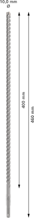 Mata Bor Hammer PRO SDS plus-5X, 10 x 400 x 460 mm Mata Bor Hammer PRO SDS plus-5X, 10 x 400 x 460 mm