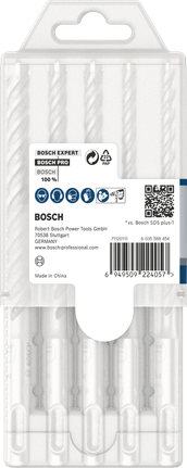 Set mata bor palu Bosch SDS plus-5X 6/6/8/8/10 mm.