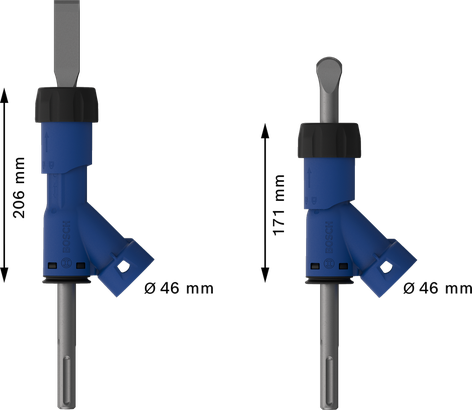 Adaptor Pahat Datar Bosch EXPERT SDS max 25x400 mm.