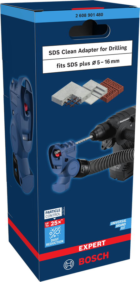 Adaptor EXPERT SDS Clean untuk Pengeboran