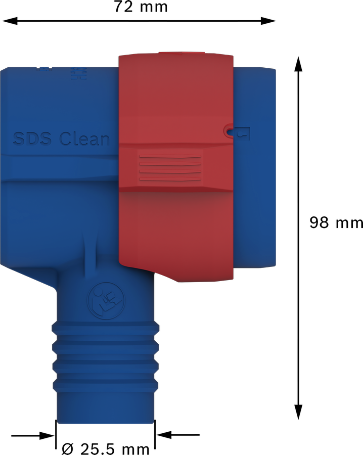 Konektor EXPERT SDS Clean max