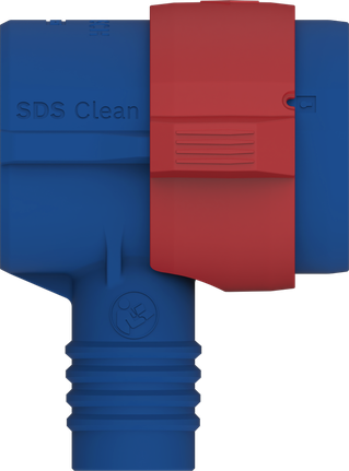 Konektor Bosch EXPERT SDS Clean max untuk pengendalian debu bor palu.