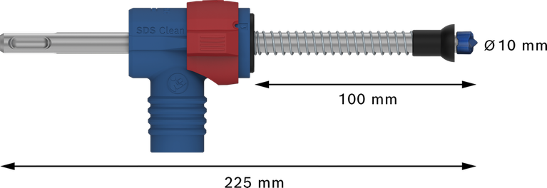 Mata Bor Palu Bosch EXPERT SDS Clean plus-8X 10x100x225.