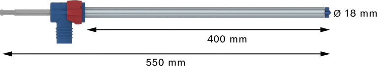 Mata bor palu Bosch EXPERT SDS Clean plus-8X 18mm.