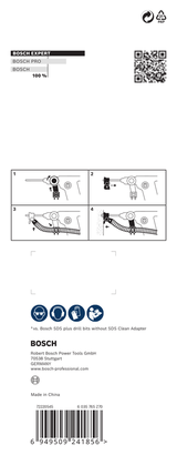 Adaptor EXPERT SDS Clean untuk Pengeboran