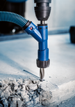 Adaptor Pahat Datar Bosch EXPERT SDS max untuk pemahatan beton.
