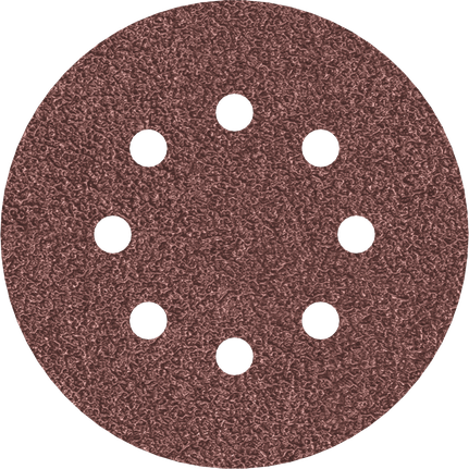 Cakram Pengamplasan Bosch PRO E466 125mm G40 dengan 8 lubang.