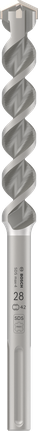 Mata Bor Hammer PRO SDS max-4, 28 x 200 x 320 mm Mata Bor Palu Bosch PRO SDS max-4 28 mm untuk beton.