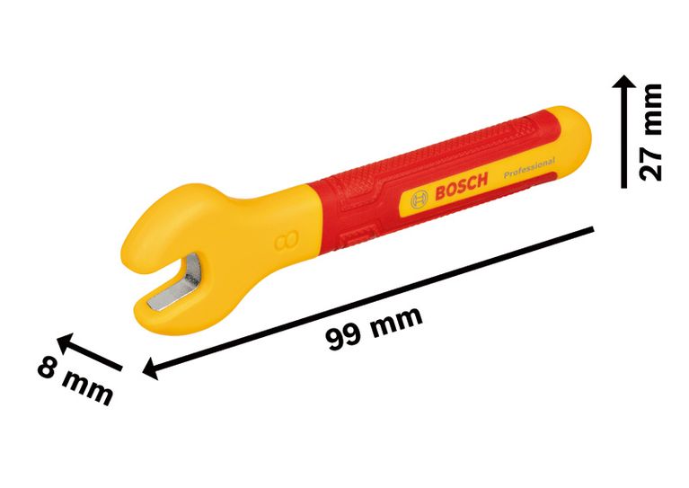 Kunci pas VDE 8 mm Kunci pas VDE 8 mm
