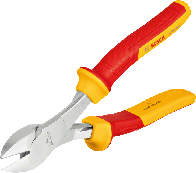 Tang Potong Diagonal Bergaya Ungkit Tinggi VDE 200 mm