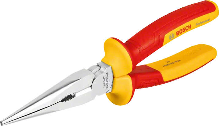 Tang Berujung Lancip lurus VDE 200 mm