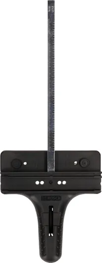 Panduan paralel Bosch untuk pemotongan lurus yang presisi.