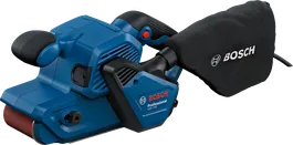 Mesin pengamplas sabuk Bosch GBS 750 dilengkapi kantong debu.