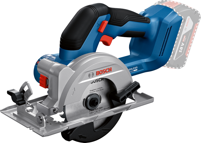 Gergaji bundar tanpa kabel Bosch GKS 18V-44.