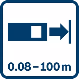 Ikon Bosch MT Pengukur Jarak GLM 100C 0,05-100 m pos