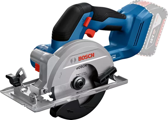 Gergaji bundar tanpa kabel Bosch GKS18V-51, motor tanpa sikat.