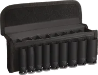 Set Soket Impact Bosch PRO 3/8 inci dalam, 9 buah.