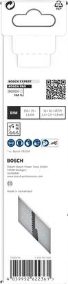 PRO Medium-Thick Metal precise S937BEF Pisau logam Bosch PRO S937BEF berukuran sedang-tebal 150×25×1,1 mm.