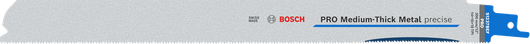 Mata pisau presisi Bosch PRO Medium-Thick Metal S1237BEF.