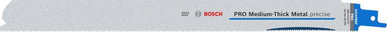 Mata pisau Bosch PRO Medium-Thick Metal presisi S1237BEF.