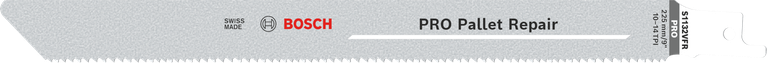Mata pisau Bosch PRO Pallet Repair S1132VFR dengan gigi vario.