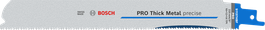 Mata pisau Bosch PRO Thick Metal S1137HBF yang presisi untuk memotong logam tebal.