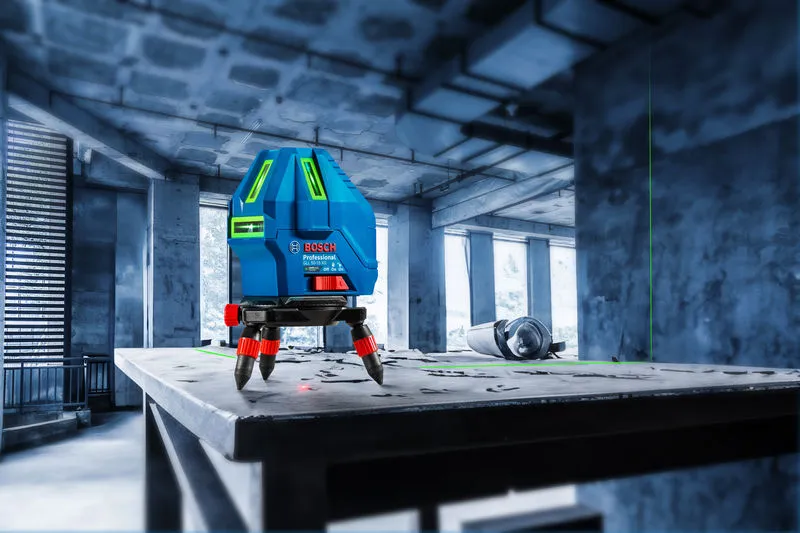 Alat pengukur level laser Bosch .