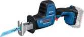 Gergaji bolak-balik Bosch GSA 18V-24 untuk pemotongan logam.