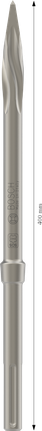 Pahat Runcing Bosch PRO SDS max-5C 400 mm untuk pembongkaran.