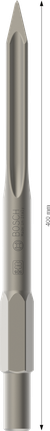 Pahat runcing Bosch PRO HEX-5C, hex 30 mm, panjang 400 mm.