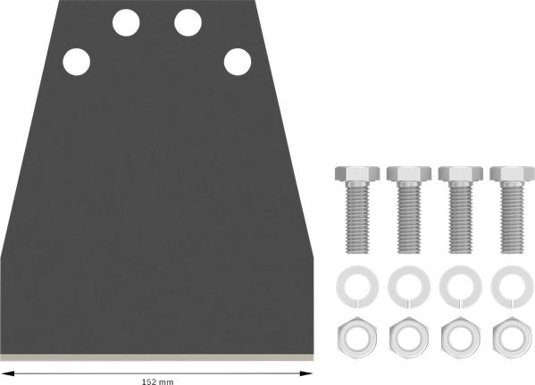 Set Pengganti Pengikis Lantai Bosch PRO SDS max 152 mm.