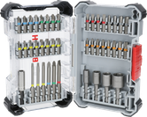 Set Mata Obeng Bosch Extra Keras 43 pcs dalam kotak pajangan.