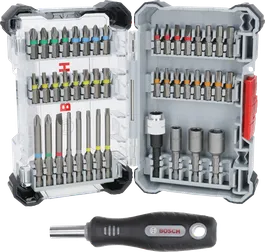 Set Mata Obeng Bosch Extra Hard 44+1 pcs display