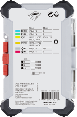 Set Extra Hard, 44 buah