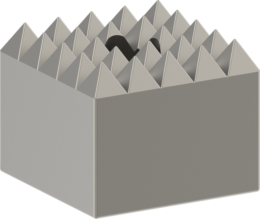 Kepala Bush Baja Bosch PRO SDS max-4C, 60 x 60 mm.