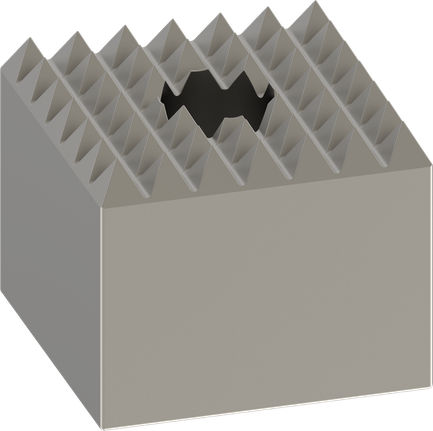 Kepala bushing baja Bosch PRO SDS max-4C 60 x 60 mm.