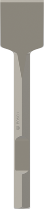Pahat sekop Bosch PRO HEX 28-4C dengan mata pahat 80 mm.