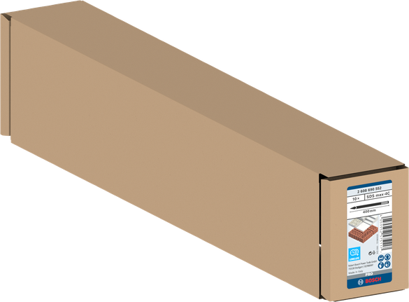 Set pahat runcing Bosch SDS max-4C 400 mm.