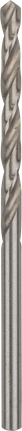 Mata Bor Puntir PRO Metal HSS-G Panjang Standar, 3,7 x 39 x 70 mm, 10 buah Mata bor putar Bosch PRO Metal HSS-G 3,7 mm untuk logam.