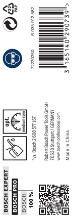 Mata Bor Puntir PRO Metal HSS-G Panjang Standar, 8,5 x 75 x 117 mm, 5 buah Mata bor Bosch PRO Metal HSS-G 8.5×75×117 mm 5 pcs