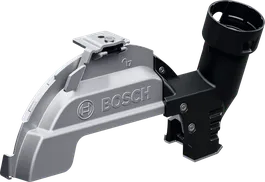 Pelindung penyedot debu Bosch GDE 180-CG untuk penggiling sudut besar.