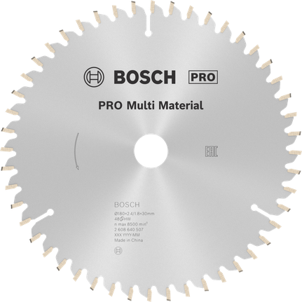Mata Gergaji Sirkular PRO Multi Material, 180 x 2,4 x 30 mm Mata Gergaji Sirkular PRO Multi Material, 180 x 2,4 x 30 mm